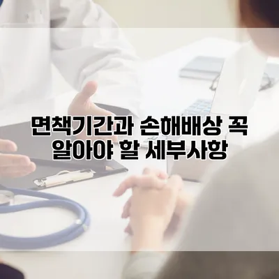 면책기간과 손해배상 꼭 알아야 할 세부사항