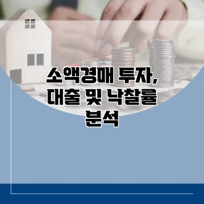 소액경매 투자, 대출 및 낙찰률 분석